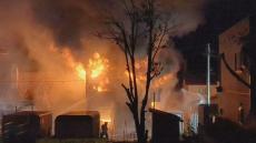 住宅3棟焼ける火事　焼けた住宅の裏で倒れている40代男性を発見　住人か　病院搬送　意識あり　岩見沢市