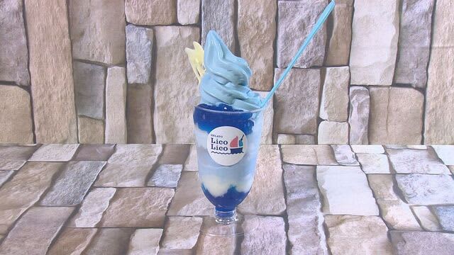 青いアイスに真っ白のパフェ　北海道8つのアイスクリーム店が集合　暑い日は極上アイスをデパートで　札幌