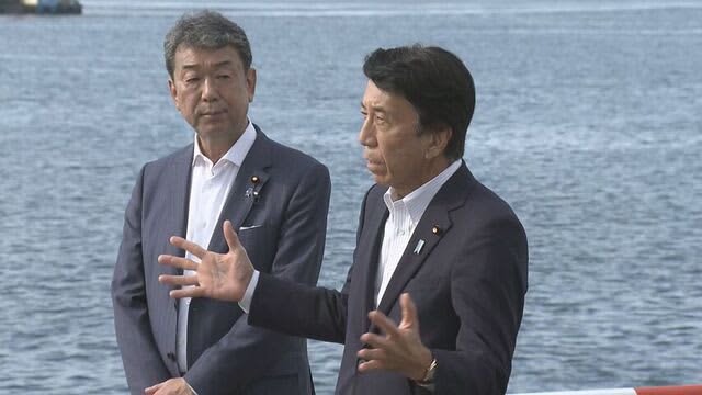 「GX事業は北海道の宝に」斎藤大臣　脱炭素社会進める北海道の取り組み支援する考え　洋上風力発電所視察