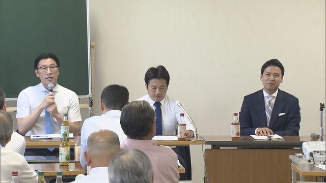 堀井学元衆議院議員の辞職を受け　自民党道9区の支部長を選ぶ選考会が開催