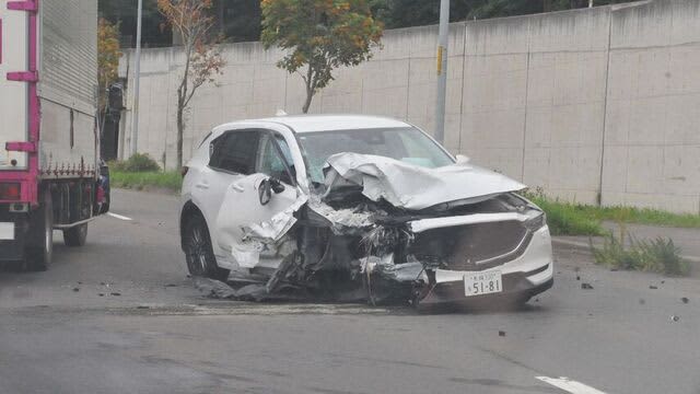 小樽死亡事故　酒気帯び運転疑いの男性を現場に立ち会わせ当時の状況調べる　危険運転致死の疑いも視野に