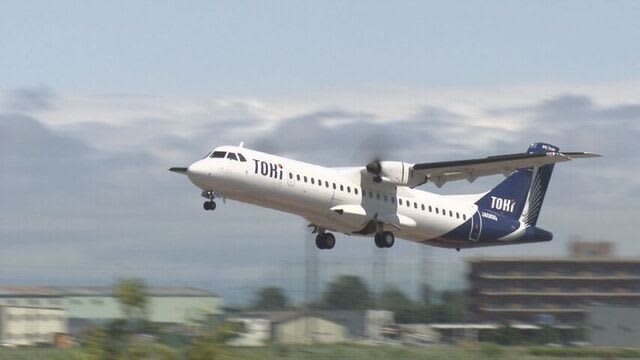 トキエア 札幌丘珠ー新潟線の搭乗率 目標として掲げた7割を超える 7月からの毎日運航でビジネス客取り込む