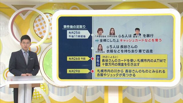 【スタジオ解説】コンビニATMで十数万円引き出し…　事件後の動きも徐々に明らかに　江別市大学生暴行死