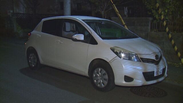 苫小牧市内で発生した乗用車追突事故で、車運転していた男性（82）が死亡　外傷なく病死の可能性も