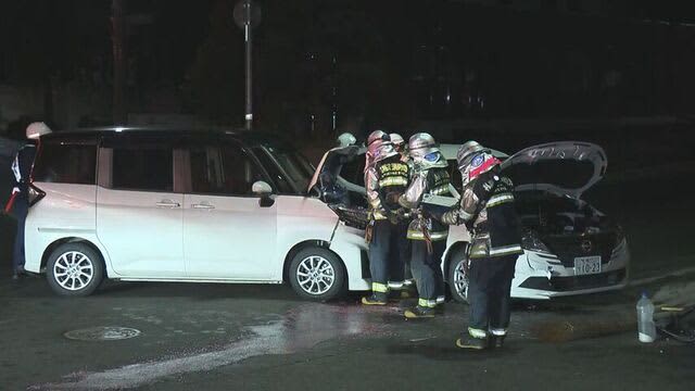 【速報】「事故で液体が漏れている」車同士が衝突する事故　2人けがで病院搬送　札幌市南区澄川