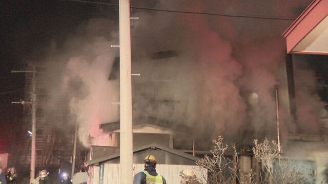 台所に倒れていたのは住人の90代男性か　意識不明の重体　2階建て住宅を焼く火事　帯広市