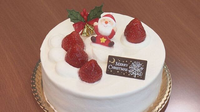 イチゴ高騰でクリスマスケーキにも影響か　一方で価格抑えた新商品も登場　ポイントは「果肉入りクリーム」