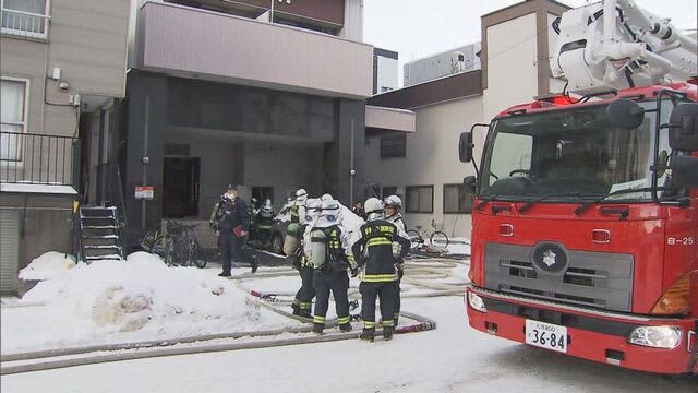 【速報】「爆発したようだ、断熱材が飛び散っている」と通報　札幌市北区のマンションで爆発