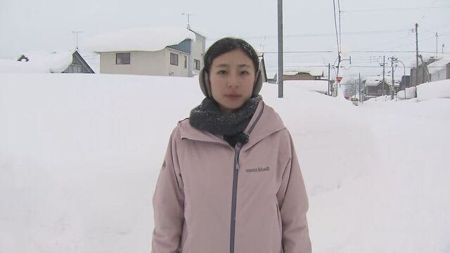 道内一の豪雪地帯幌加内町から中継　一時積雪が2mに　10日朝にかけて大雪のおそれ