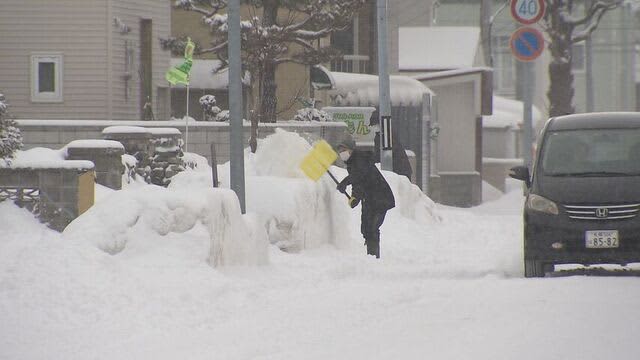 「ヤバいです」札幌圏では今シーズン1番の大雪の予想　多いところで50cmの雪　交通障害に注意