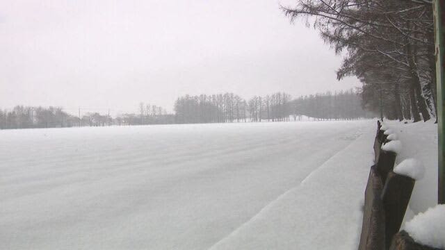 半世紀ぶり積雪0cmとなっていた北海道・帯広に降雪　25日夜まで道東やオホーツクを中心に雪続く見込み