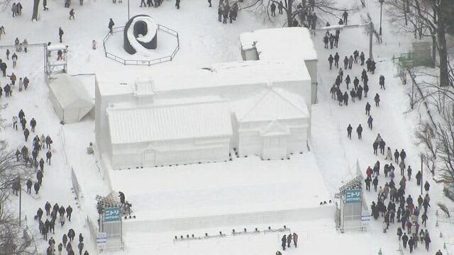 大通会場だけじゃない　さっぽろ雪まつり開幕　3つの会場から見どころをたっぷり紹介