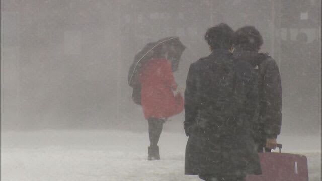 道南を中心に暴風雪　家屋に被害も‥6日明け方にかけて猛吹雪による交通障害に警戒を