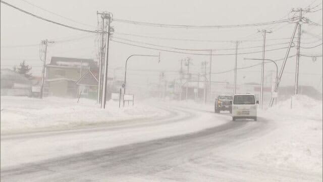 発達した低気圧が停滞　6日も猛吹雪や吹き溜まりによる交通障害など警戒　日本海側南部・太平洋側西部