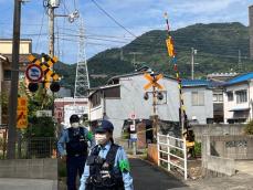 JR可部線　全線で運転見合わせ　列車と人が接触　運転再開の見込みたたず（16日午前10時30分時点）