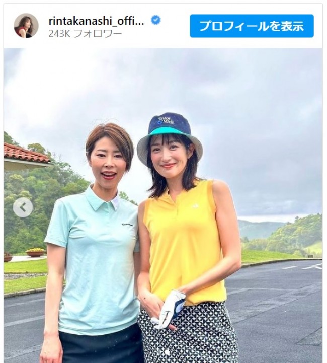 槙野智章の妻・高梨臨、おみ足美しいミニスカゴルフウェアに反響「ふくらはぎの筋肉すご」　綺麗なフォームのスイングも披露