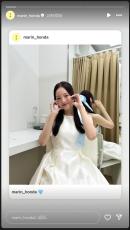 本田真凜、純白のドレス姿が美しすぎる最新ショットを公開