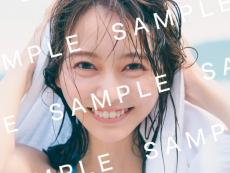 乃木坂46・弓木奈於、はじける笑顔の水着ショット！　1st写真集封入ポスカ第3弾