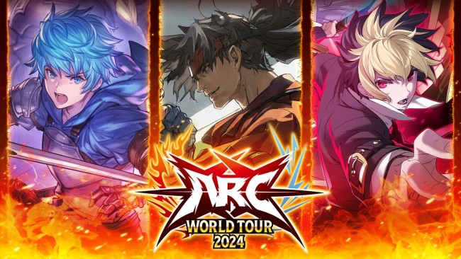 アークシステムワークス、世界大会『ARC WORLD TOUR 2024』決勝大会概要が決定