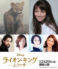 『ライオン・キング：ムファサ』超実写吹替版にMARIA‐E、悠木碧、LiLiCoら参戦決定！