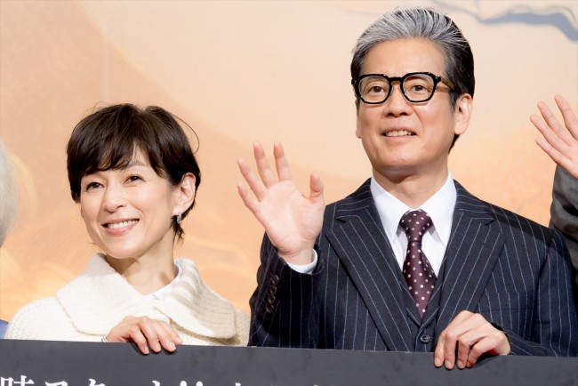 唐沢寿明＆鈴木保奈美、地上波ドラマ33年ぶり共演「いずれラブストーリーやりたい」