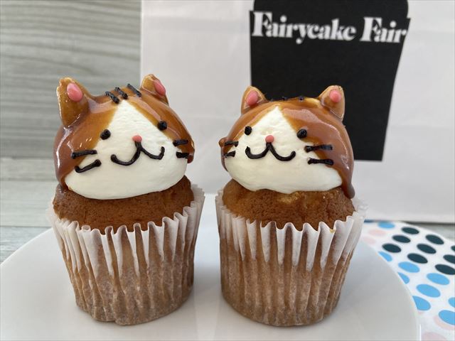 【グランスタ東京】猫の日にちなんだフェアリーケーキフェア「にゃらんキャラメルクリーム」