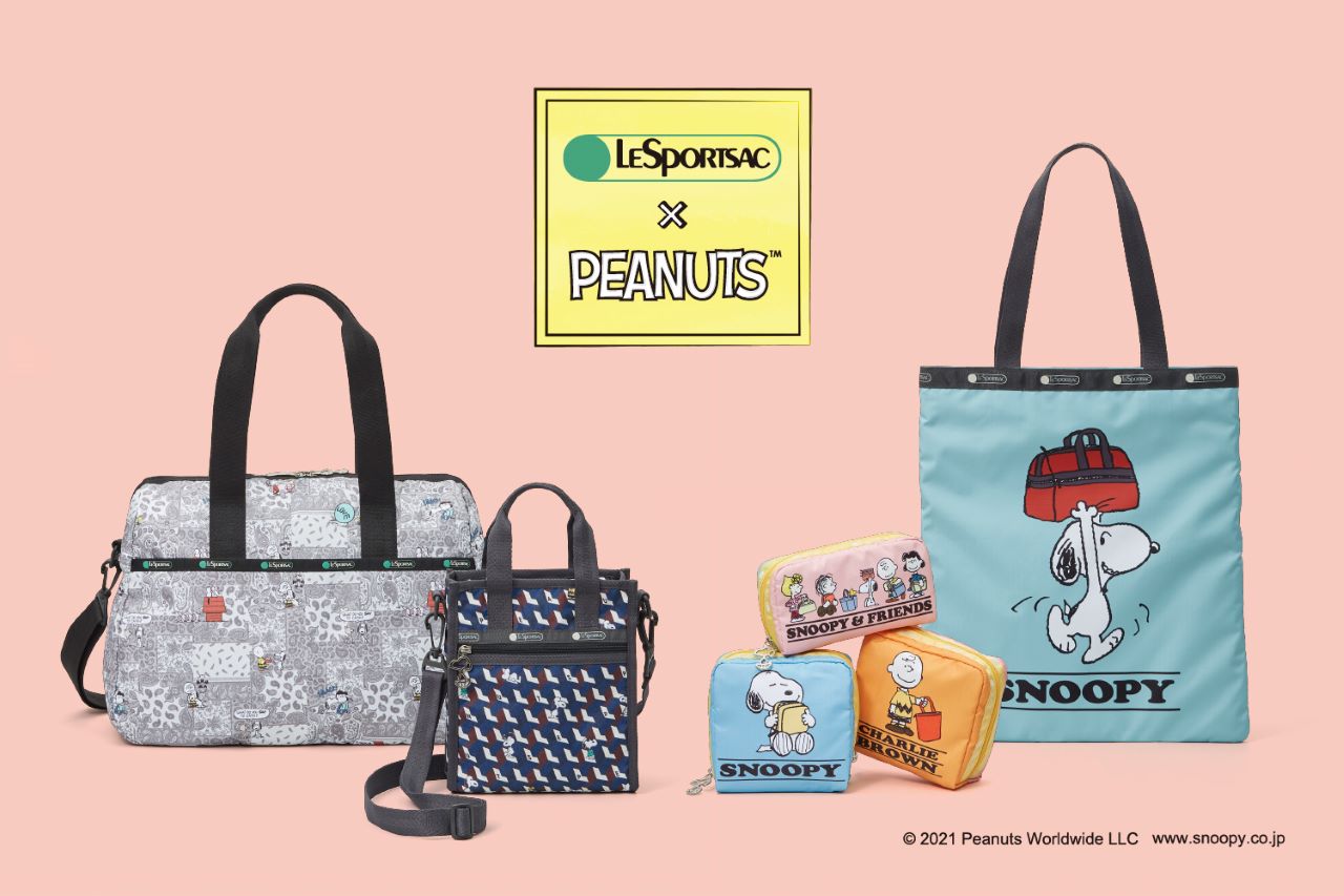 日本限定発売】新作『レスポートサック』＆「PEANUTS」！スヌーピーが