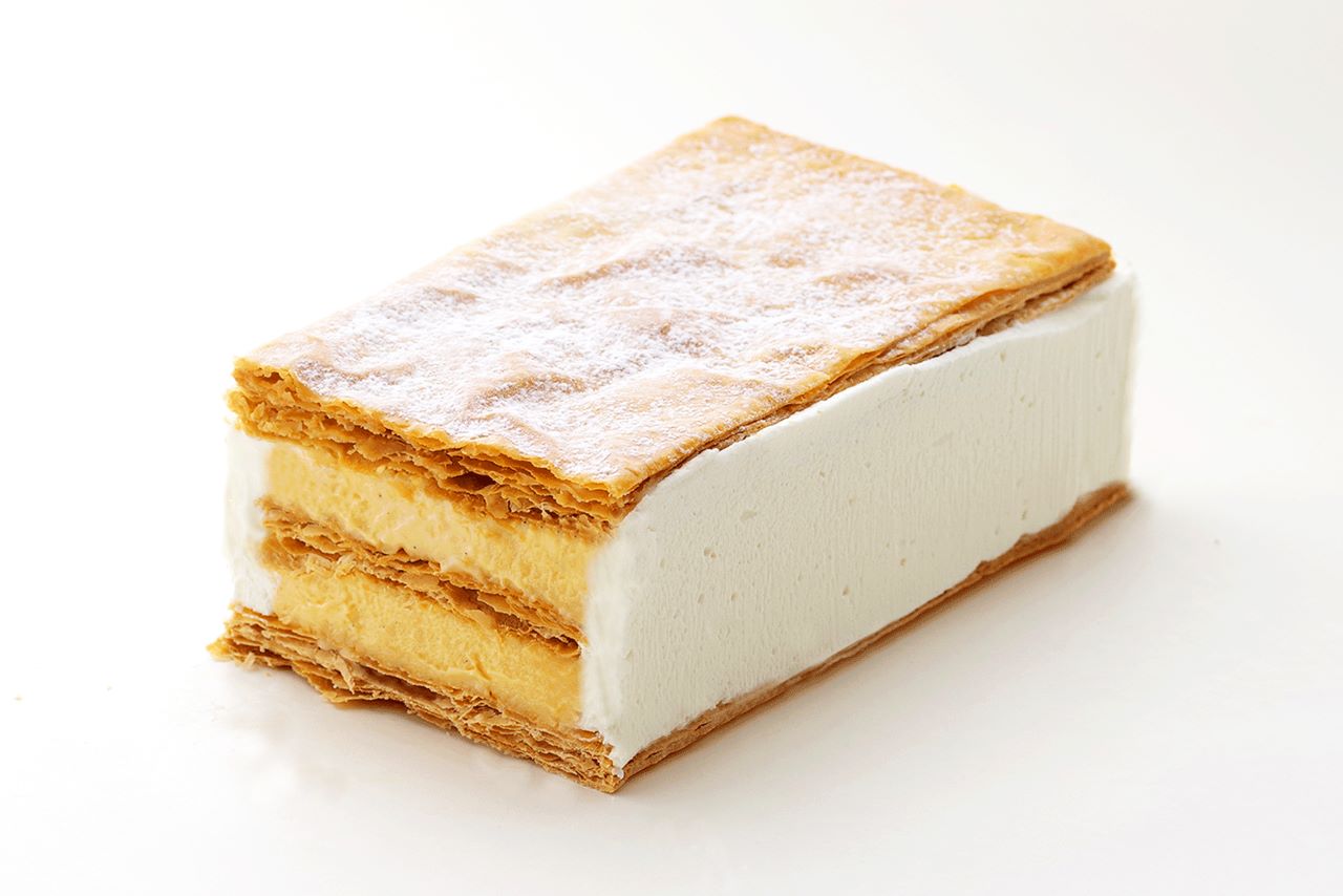 【通販限定アイスケーキ】「白い恋人」のホワイトチョコを使った「ミルフィーユ」だよ～｜News