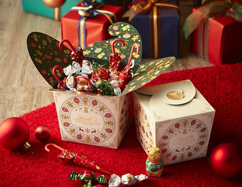 華やかなホリデーシーズンを彩るリンツのクリスマスコレクション