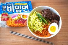 【韓国ラーメン実食ルポ】冷たい汁なしラーメン「パルド ビビン麺」