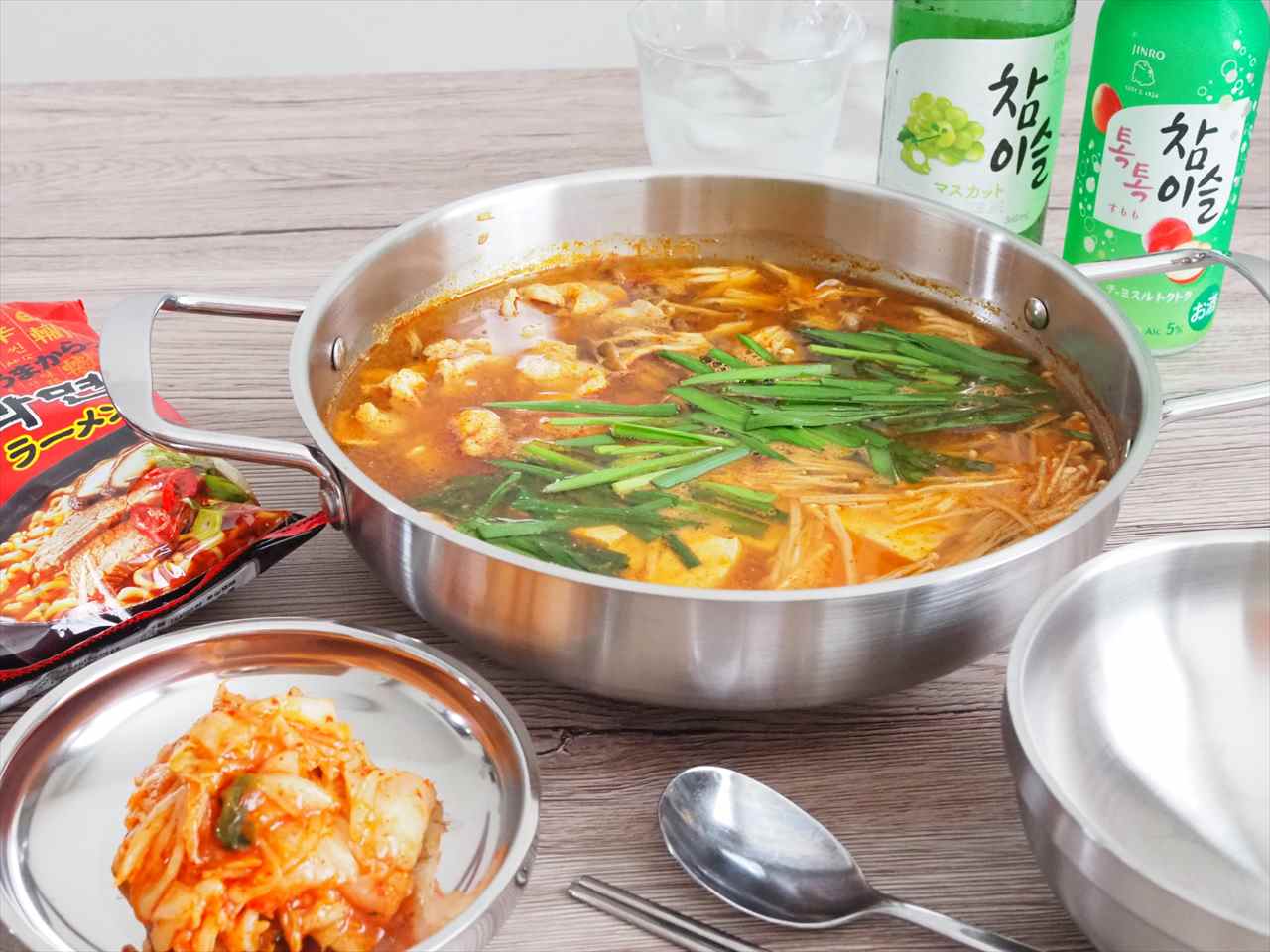 【3COINS新商品】韓国屋台風「ステンレス平鍋」でおうちが韓国ポチャに大変身！