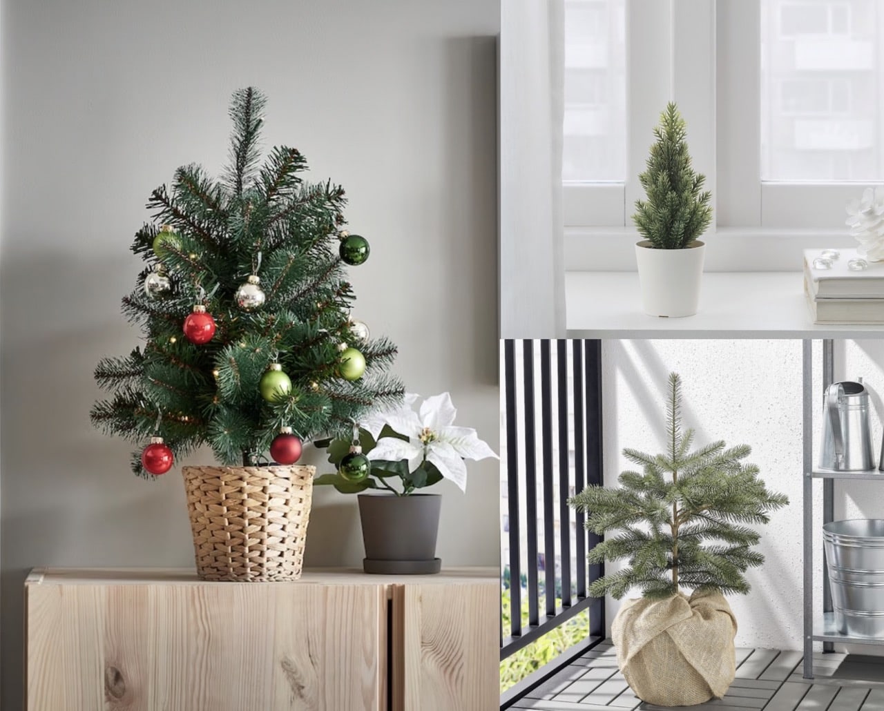 【イケアの北欧風クリスマスツリー7選】高さ18cm〜210cmとバリエーション豊か！