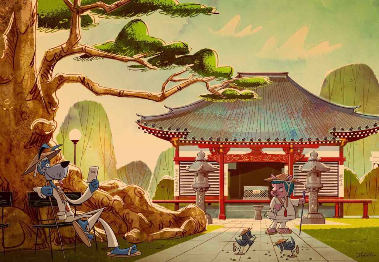 【本日から数量限定】ディズニーの世界観と日本文化が融合した貴重なイラストに注目♪