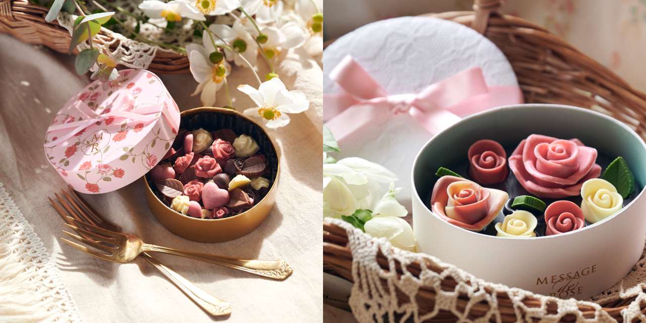 【バレンタイン】薔薇のチョコ「メサージュ・ド・ローズ」の限定デザインが美しすぎる♡