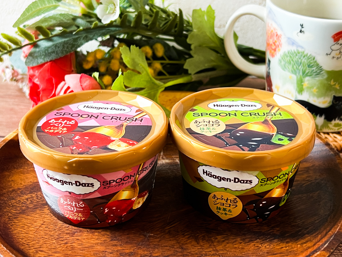 13分待ってから食べるアイス】ハーゲンダッツ新作「SPOON CRUSH」って