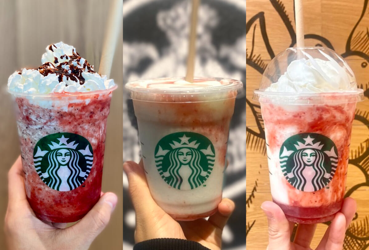 スタバ新作】絶対外せない「ストロベリーフラペチーノ」登場！おすすめ 