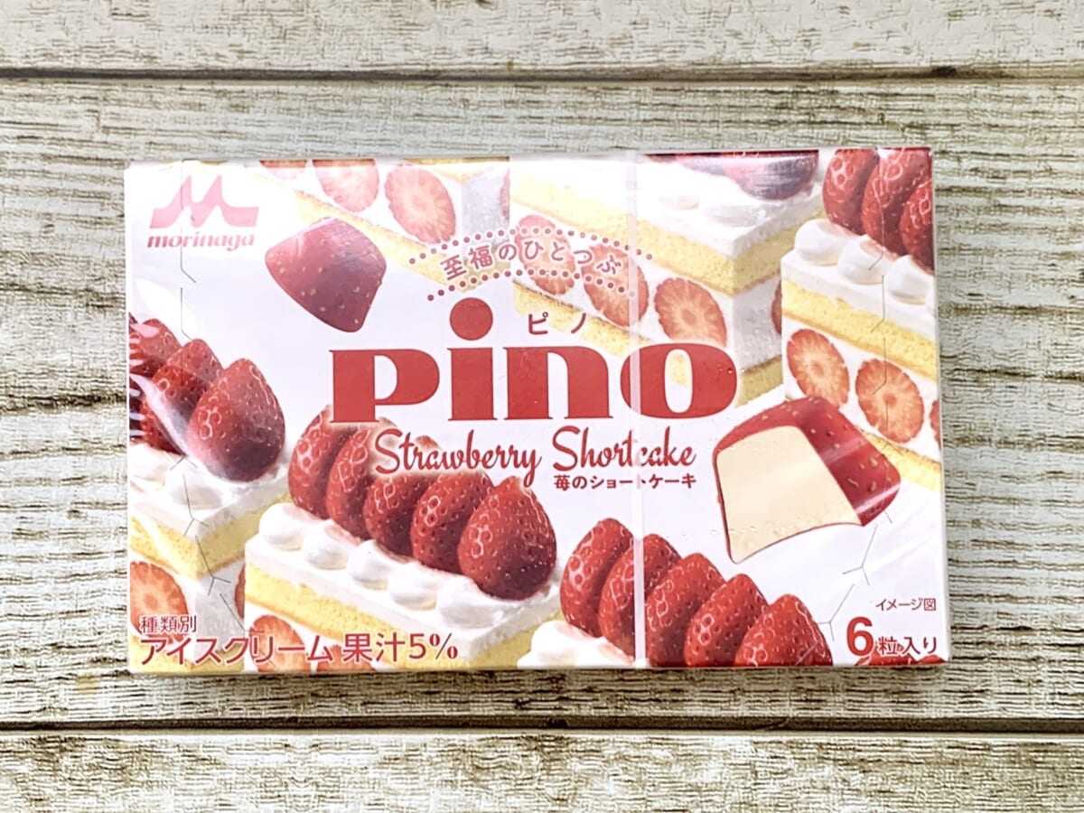 【新作「ピノ 苺のショートケーキ」実食】濃厚な生クリーム風アイスといちごの酸味が絶妙でした！
