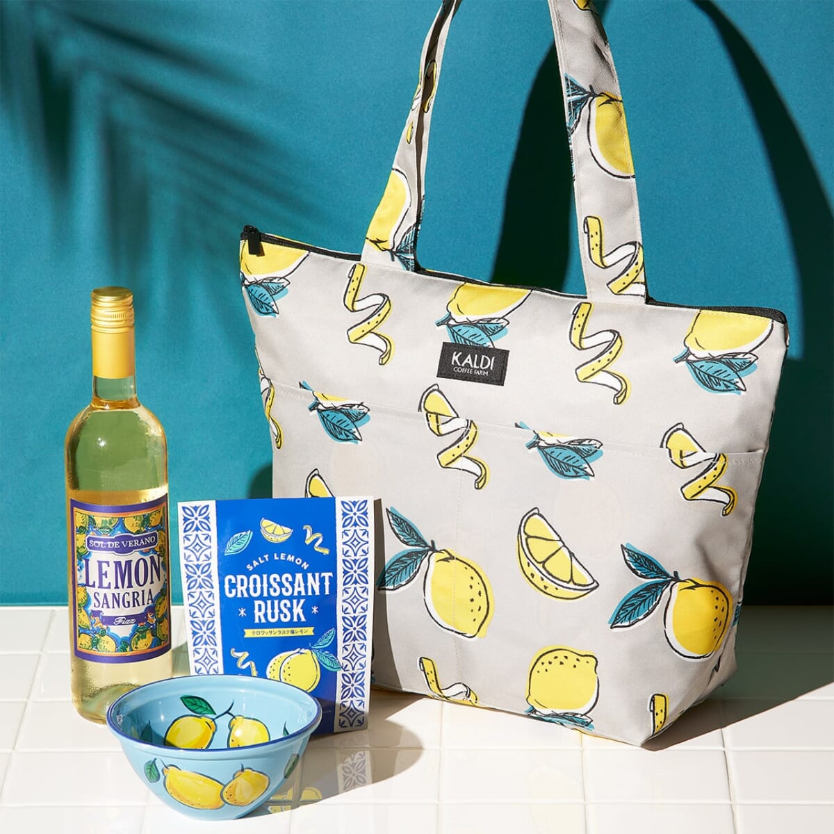 【カルディ】毎年人気の「レモンバッグ」6月16日(金）発売！夏にうれしいレモン商品も多数登場