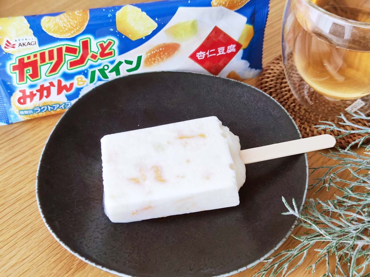 【エガちゃん考案】「ガツン、と みかん&パイン 杏仁豆腐」はどんな味？