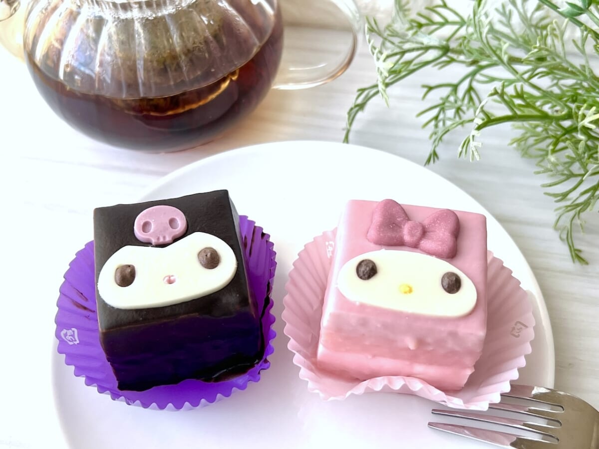 セブン-イレブン限定！クロミとマイメロのキュートなケーキを食べ比べ