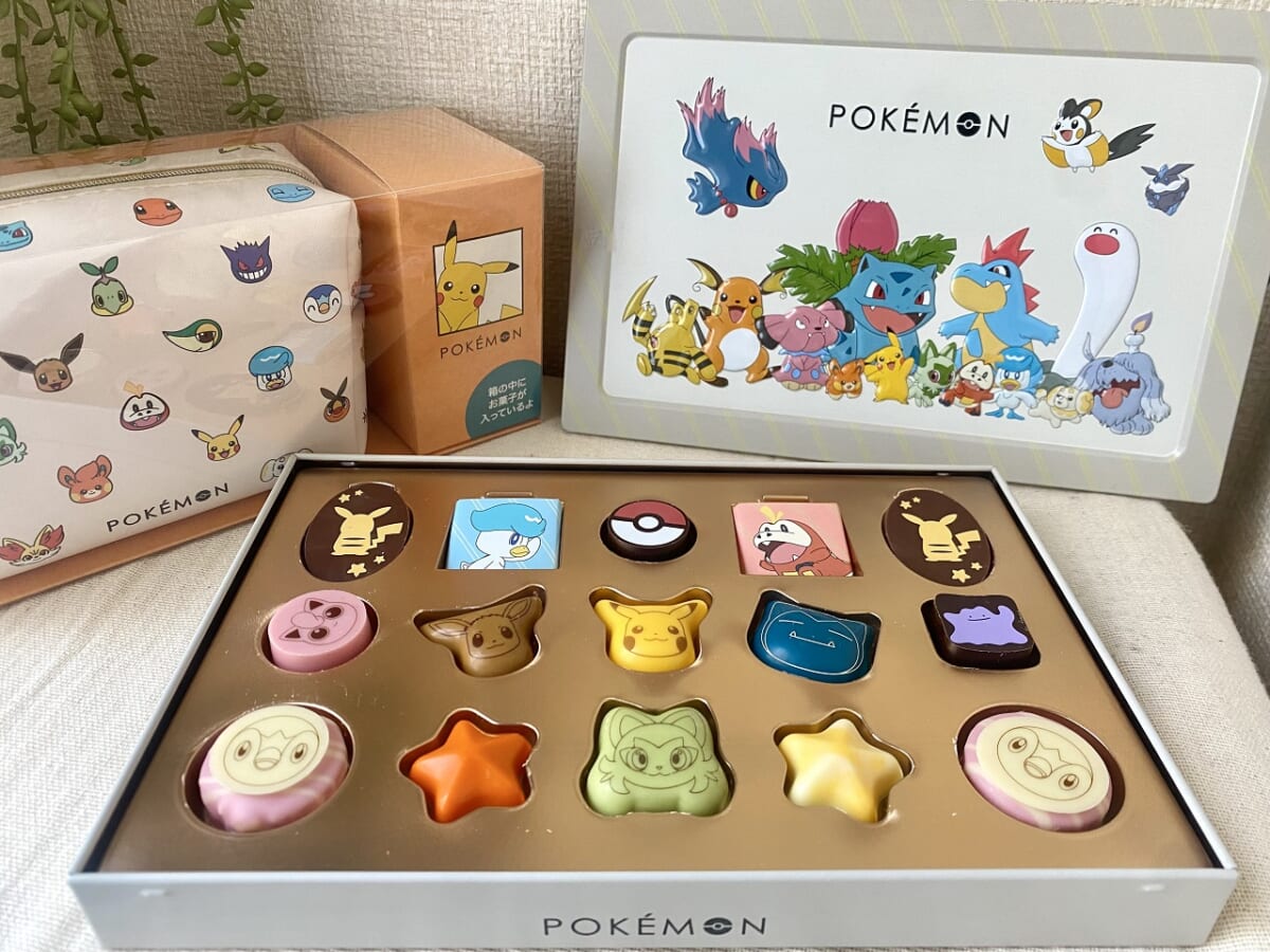 ポケモン スイーツ＆ボックスポーチ チョコレート 2024 松風屋 2セット-