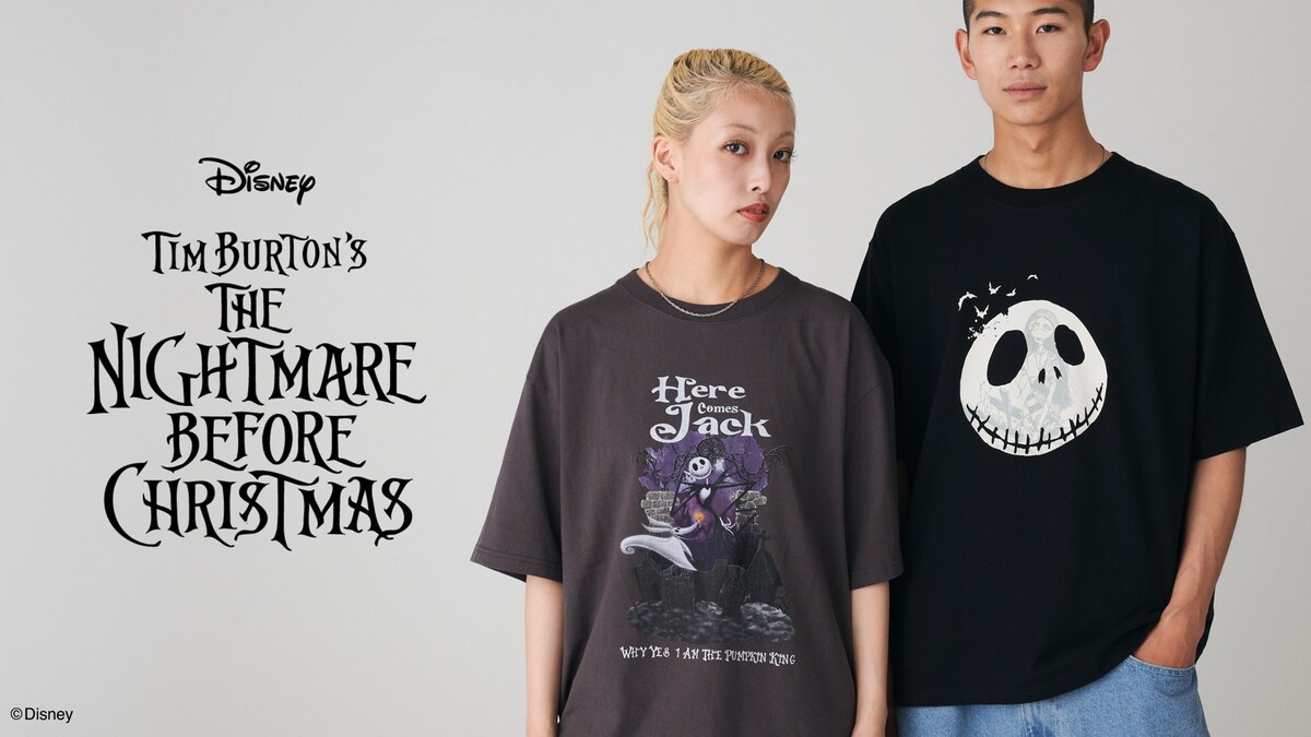 【入手困難】激レア 完売品 ナイトメアービフォアクリスマス ボウリングシャツ ナイトメアー・ビフォア・クリスマス」の新作Tシャツ