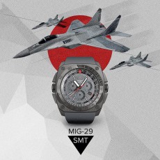 ロシア空軍でも使用していたウォッチ「AVIATOR」の新モデル「MIG-29」新登場！