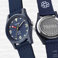 海のプラスチックゴミを再利用した新作腕時計がスウェーデン発「TRIWA」から誕生