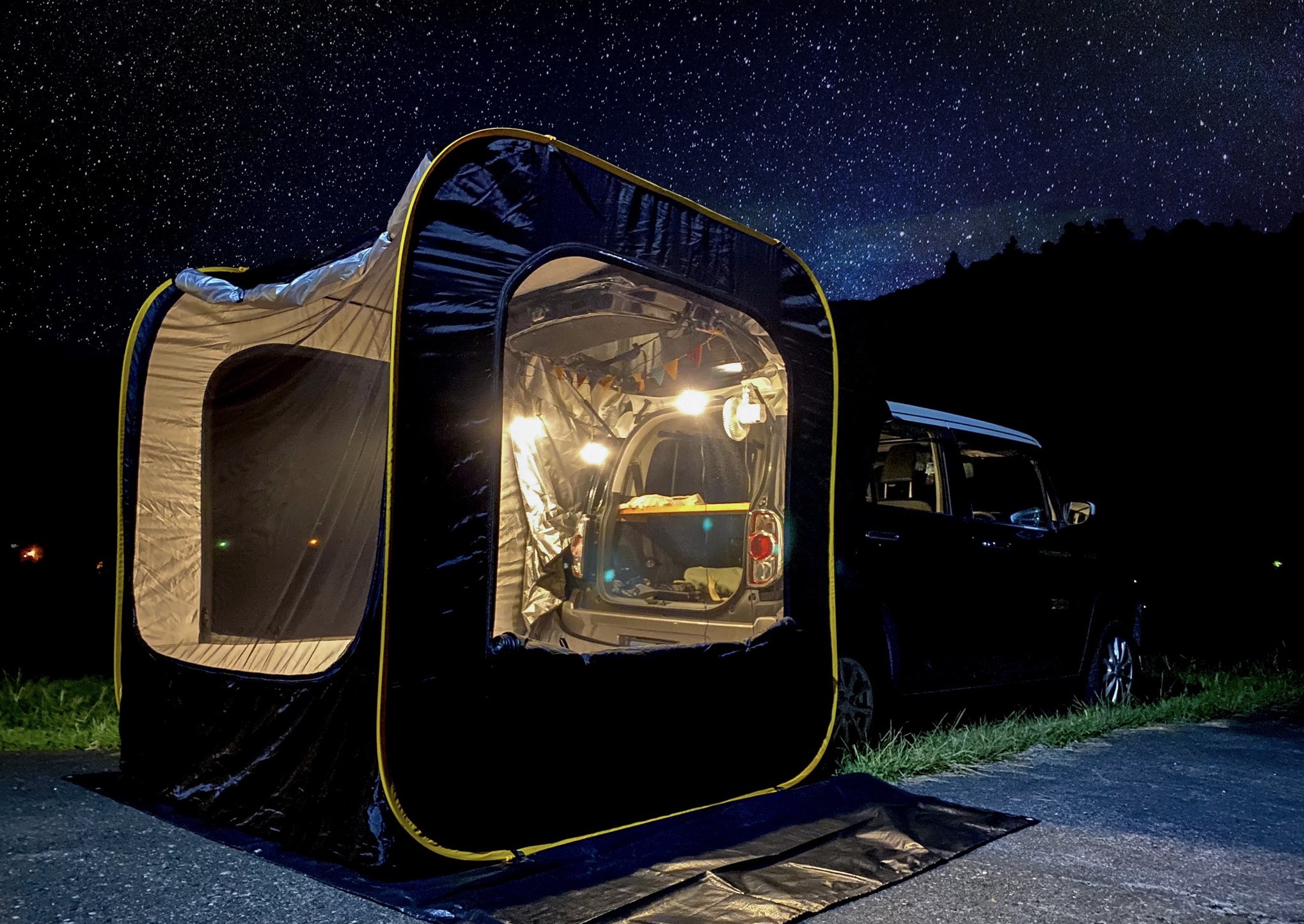 車中泊とキャンプが快適になるポップアップテントが新発売 - 記事詳細｜Infoseekニュース