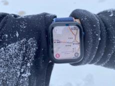 登山の状況を確認できるApple Watchの登山地図アプリ、世界初登場！