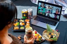 オンライン懇親会は、フードデリバリーでお江戸の和食を楽しもう！
