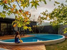 京都で人気の1棟貸し「温泉SPA」に、プライベートプール付き新客室誕生