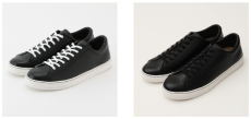 ADAM ET ROPEがオールブラックで別注した「LEATHER ALL STAR COUPE」