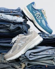 デニム生地のテクノロジーを搭載！「LEVI’S×NEW BALANCE」コラボモデル